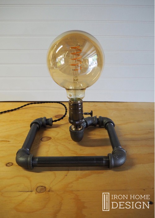 Oversize Globe Desk Lamp
